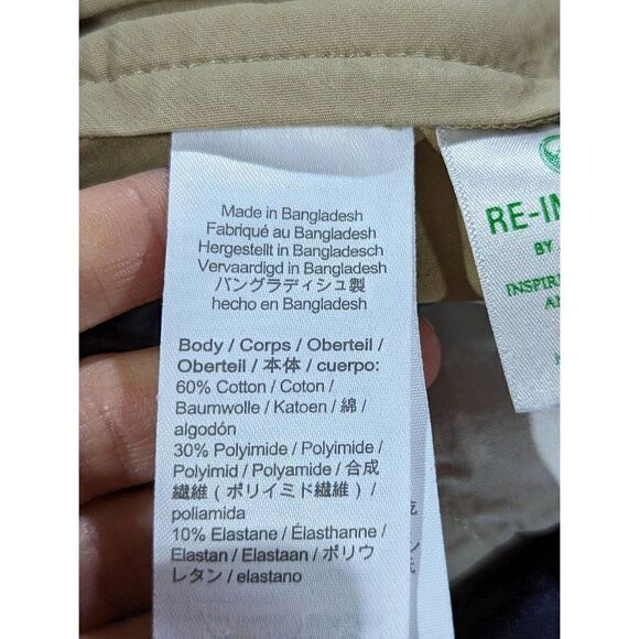 Re-Imagined by J. Crew Mens Casual Pants Flat Front Relax Fit Stretch Khaki Size - Picture 6 of 6